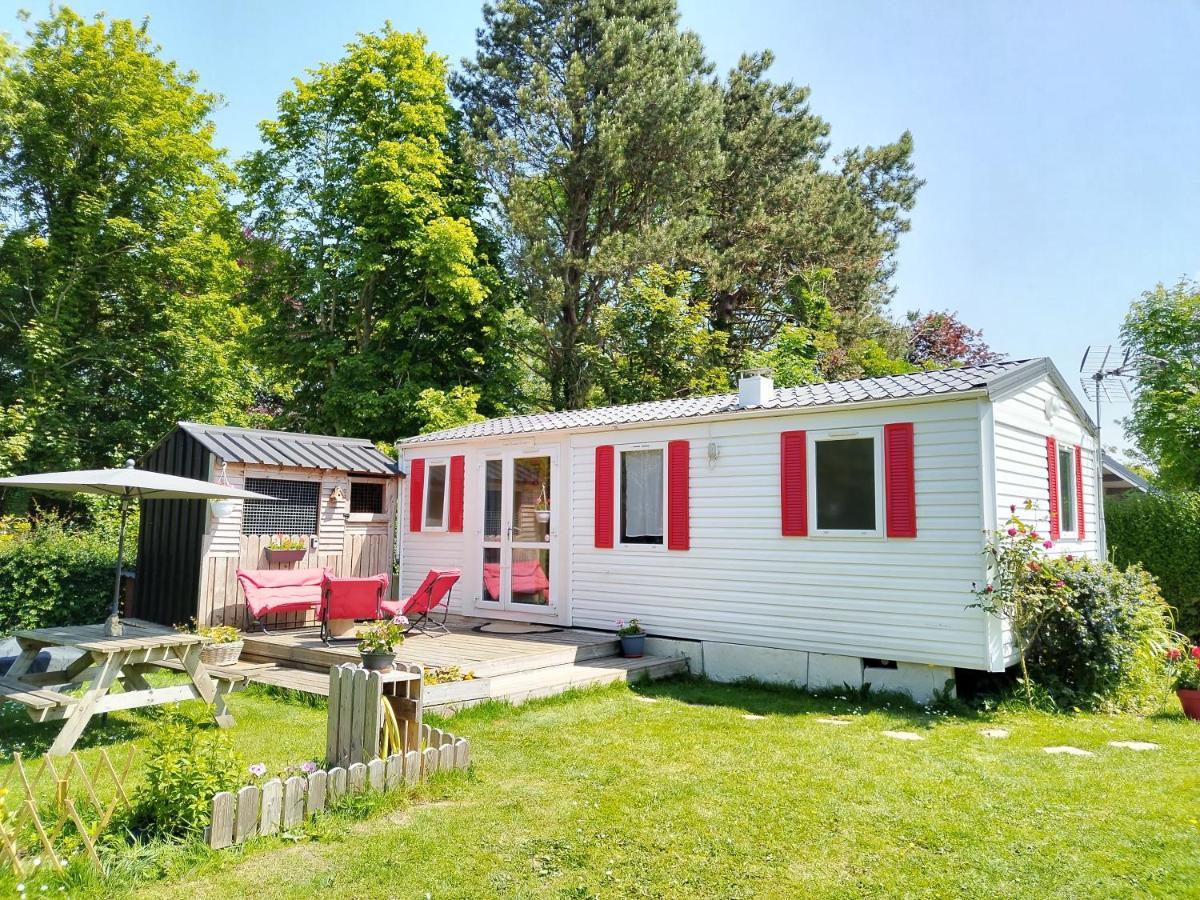 Mobil-Home Coin De Paradis En Cote D'Opale Sur Terrain Prive Et Sa Caravane Hermelinghen Kültér fotó